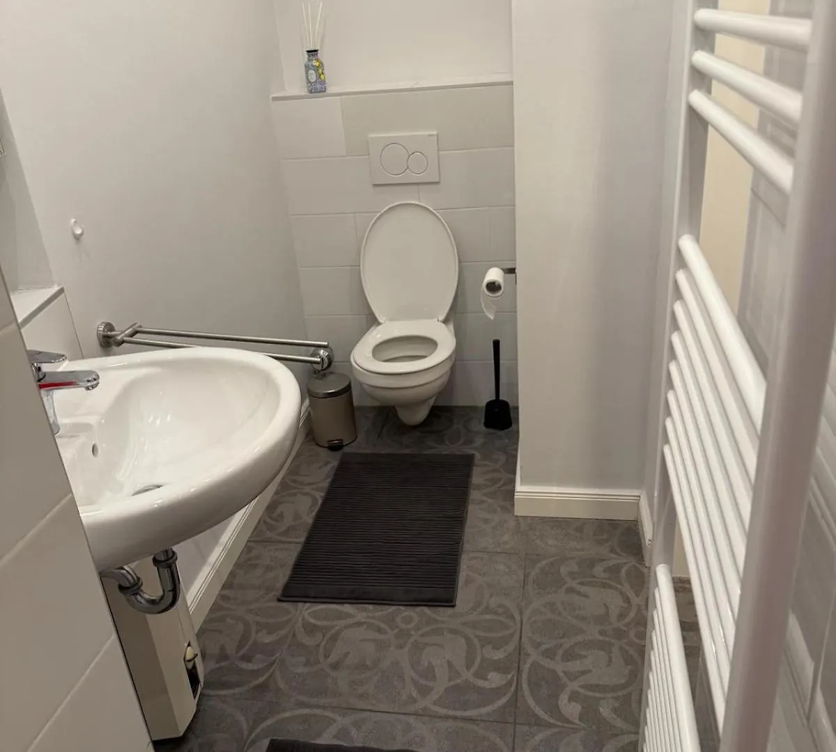 아파트 Aparthotel Schlachte Bremen City Balkon