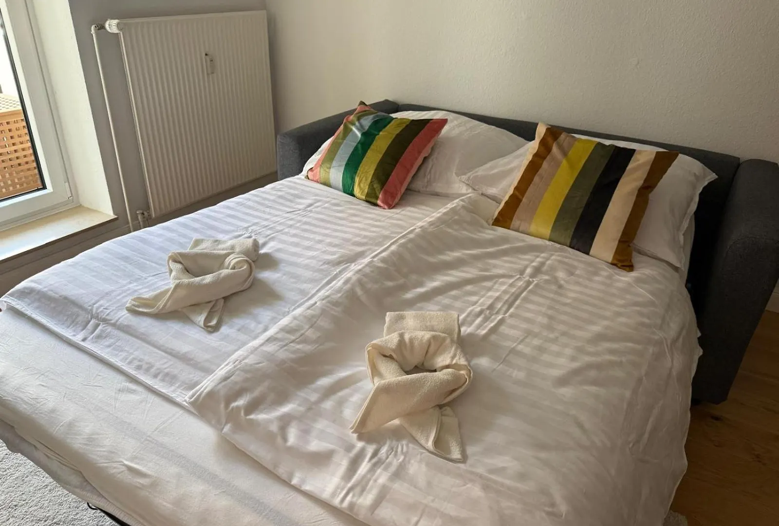 아파트 Aparthotel Schlachte Bremen City Balkon 독일