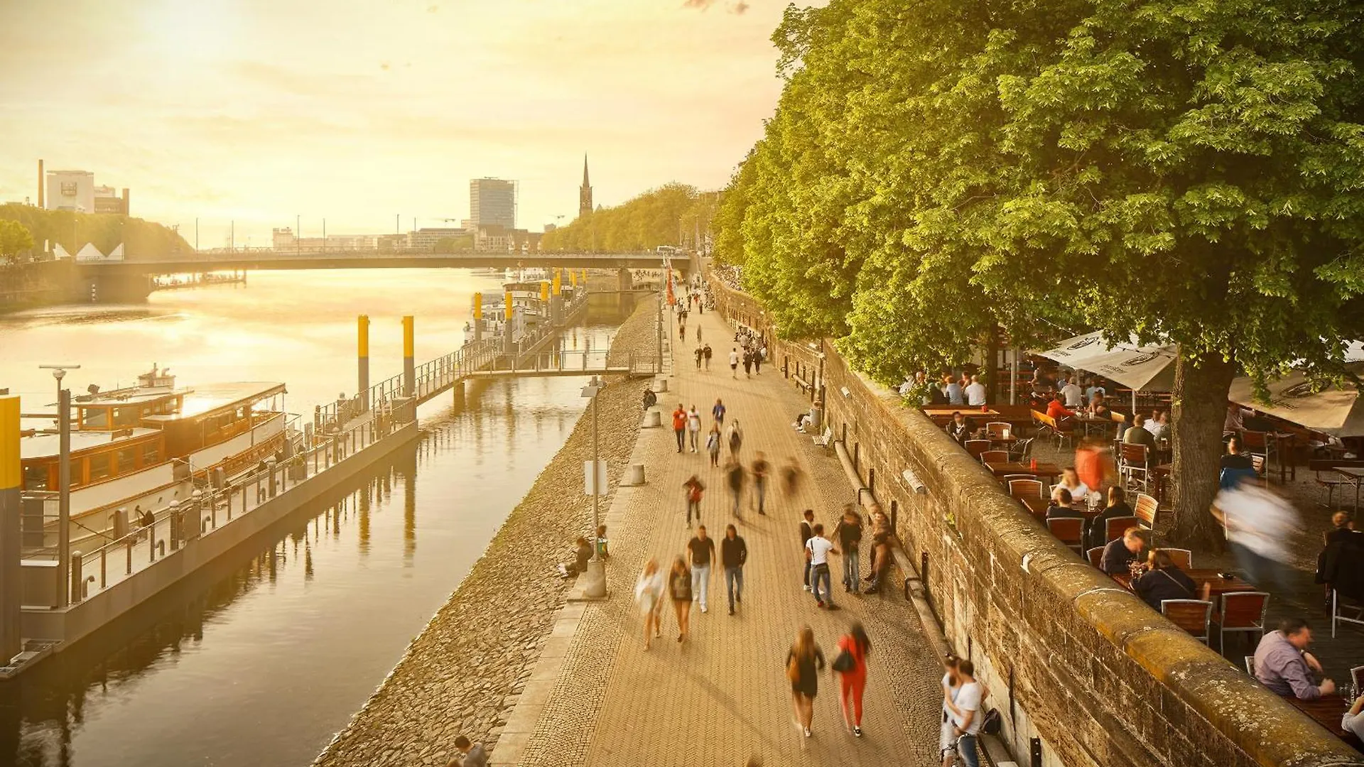 Aparthotel Schlachte Bremen City Balkon 독일